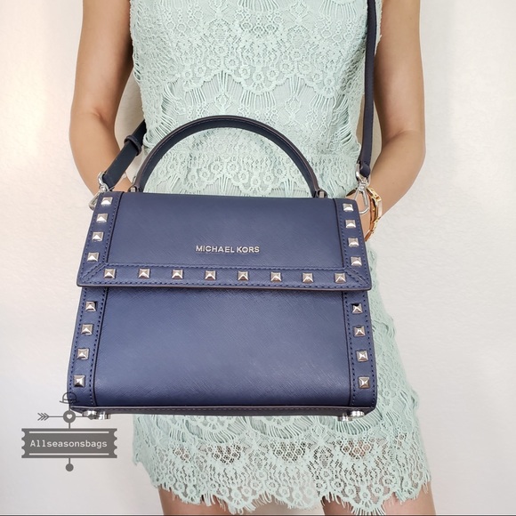 Michael Kors Handbags - NWT Michael Kors Dillon Medium studded satchel
